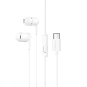 Hands Free HOCO M97 USB C, barva bílá