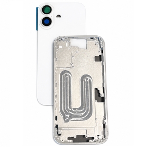 Kryt baterie + střední iPhone 16 PLUS white