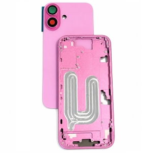 Kryt baterie + střední iPhone 16 PLUS pink