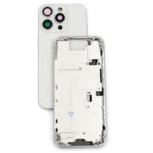 Kryt baterie + střední iPhone 16 PRO silver (natural)