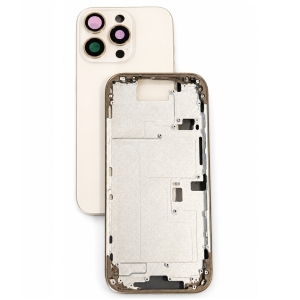 Kryt baterie + střední iPhone 16 PRO MAX gold (desert)