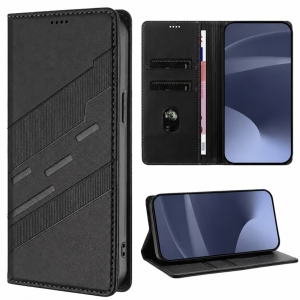 Book Case Leather Flip Samsung A576 Galaxy A57 5G, Black