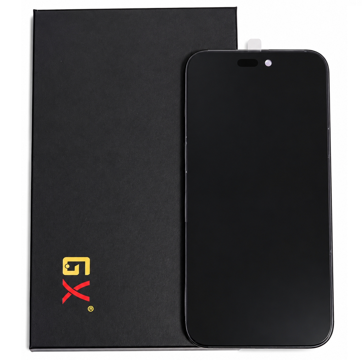 Dotyková deska iPhone 16 + LCD black - GX OLED HARD