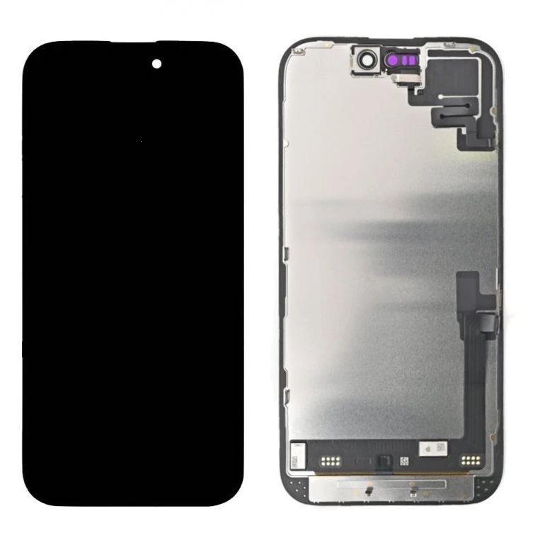 Dotyková deska iPhone 16 + LCD black - DD OLED