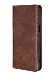 Pouzdro Leather Luxury Book z pravé kůže, Samsung A376 Galaxy A37 5G, Brown