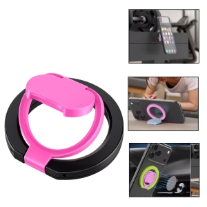3v1 MagSafe Ring držák na telefon (popsocket, magnetický držák, stojánek), černá/růžová