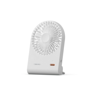 Mini stolní ventilátor HX125, ultratenký, 3 rychlosti, barva bílá