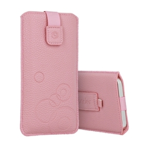 Pouzdro DEKO Wonder, velikost M (13 x 7,5 cm, např: iPhone 5, Nokia 215 4G, 225, 5310 2020), růžová