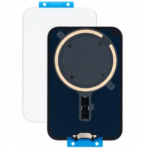 Kryt baterie iPhone 17 PRO MAX silver + metal clip + camera lens + magnet