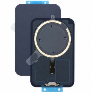 Kryt baterie iPhone 17 PRO MAX dark blue + metal clip + camera lens + magnet