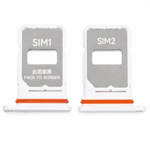 Držák (šuplík) SIM Xiaomi Redmi NOTE 15 PRO PLUS 5G silver