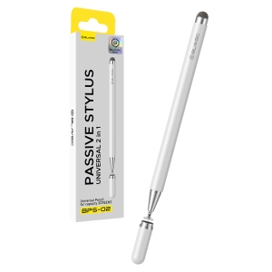 Blavec Pen BPS-02 pasivní universální stylus 2v1, bílý