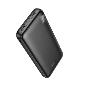 Externí baterie POWER BANK Hoco J128 Slim, 2x USB A, 10000 mAh, černá