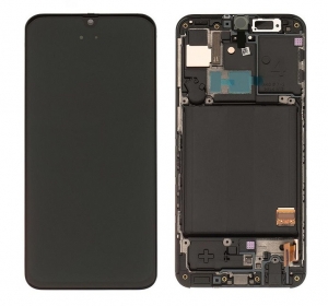 Dotyková deska Samsung A405 Galaxy A40 + LCD s rámečkem black - INCELL