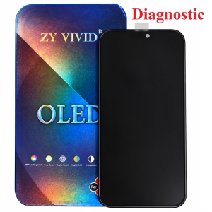Dotyková deska iPhone 14 PRO MAX + LCD black - OLED ZY - Diagnostic