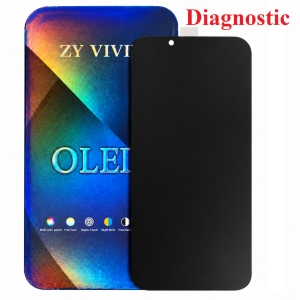 Dotyková deska iPhone 13 + LCD black - OLED ZY - Diagnostic
