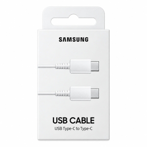 Datový kabel Samsung EP-DA705BWE 3A USB-C / USB-C (BLISTR) white
