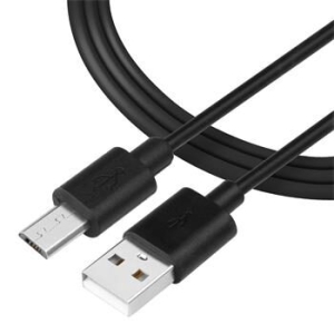 Datový kabel USB A na Micro USB, délka 1m, barva černá