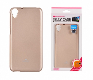 Pouzdro MERCURY Jelly Case Samsung i9500, i9505 Galaxy S4 zlatá