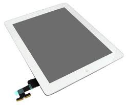 Dotyková deska Apple iPad 2  bílá originál + tlačítko HOME + Lepítka