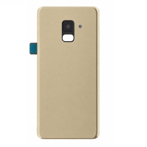 Kryt baterie Samsung A530 Galaxy A8 (2018) + sklíčko kamery gold