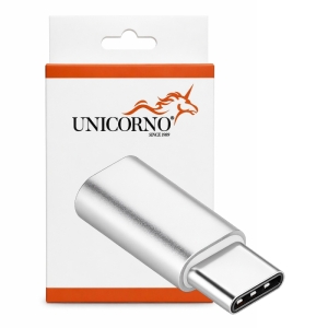 Redukce Micro USB na USB C, barva stříbrná