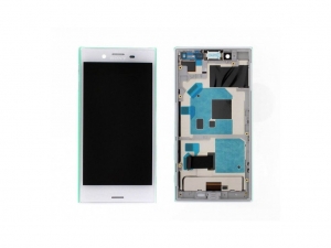 Dotyková deska Sony Xperia X mini / compact F5321 + LCD bílá - originál + Frame