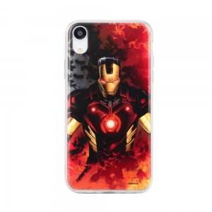 Pouzdro iPhone X, XS (5,8) MARVEL Iron Man Multicolor vzor 003